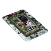 Red Winter Berries Holiday Flexible Magnet (Rechte Seite)