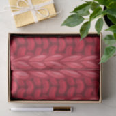 Red Winter Knitting Wooly Muster Seidenpapier (Geschenk)