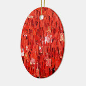 Red Wises Keramik Ornament (Links)