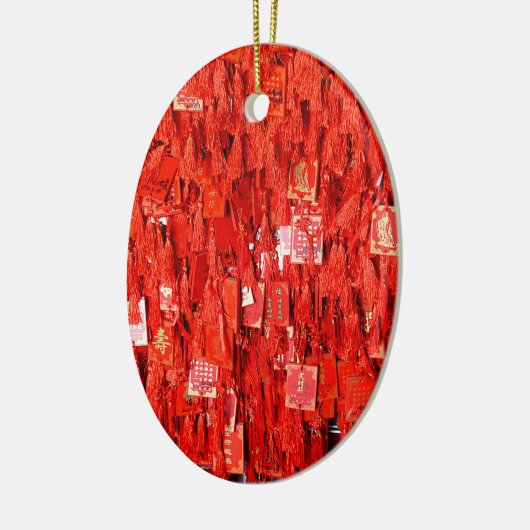 Red Wises Keramik Ornament (Links)