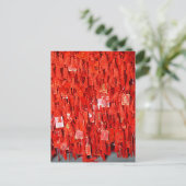 Red Wises Postkarte (Stehend Vorderseite)