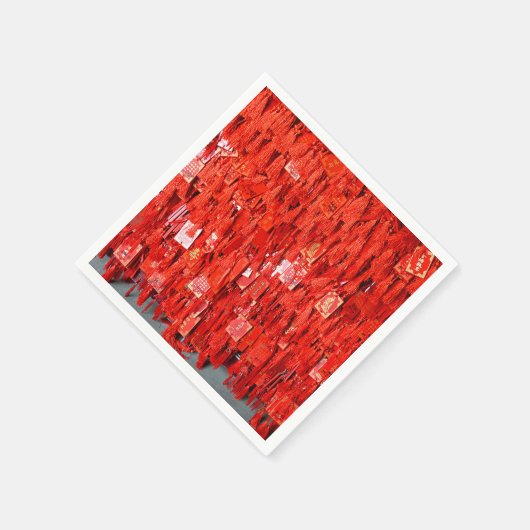 Red Wises Serviette (Ecke)