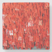 Red Wises Steinuntersetzer (Vorderseite)