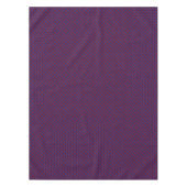 Red With Blue Stars Tischdecke (Vorderseite)