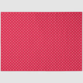 Red With White Polka Dots Seidenpapier (Vorderseite)