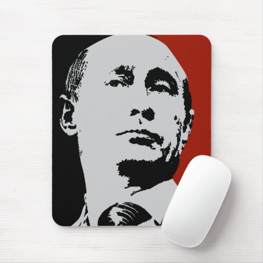 Red Wladimir Putin Mousepad (Mit Mouse)