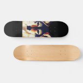 RED WOLF SKATEBOARD (Horizontal)