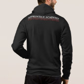 Red Wolf Strong Zippered Hoodie (Rückseite)