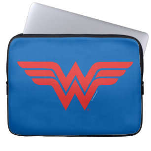 Red Wonder Woman Logo Laptopschutzhülle