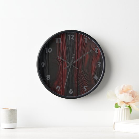 Red Wood Uhr (Zuhause)