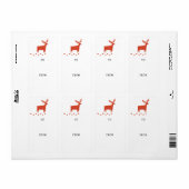 Red Woodland Weihnachtsbaum | Rustikaler Urlaub (Vorne)