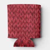 Red Wool: Texturhintergrund streichen. Dosenkühler (Rückseite)