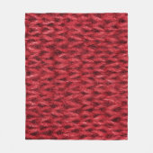 Red Wool: Texturhintergrund streichen. Fleecedecke (Vorderseite)