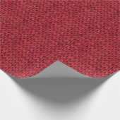 Red Wool: Texturhintergrund streichen. Geschenkpapier (Ecke)