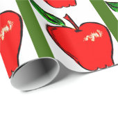 Red Wrapper Paper Geschenkpapier (Rolleneckpunkt)