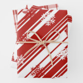 Red Wrapping Paper 3 Pack Geschenkpapier Set (Beispiel)