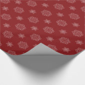 Red Wrapping Paper Geschenkpapier (Ecke)