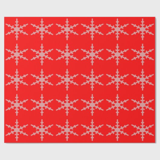 Red Wrapping Paper Geschenkpapier (Flach)
