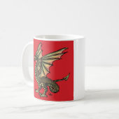 Red Wyvern Tasse (Vorderseite Links)