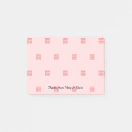 Red Xi Double Happy Chinese Wedding Couple Post-it Klebezettel