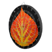 Red & Yellow Aspen Leaf #10 Dartscheibe (Vorderseite rechts)