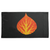 Red & Yellow Aspen Leaf #10 Kissenbezug (Vorderseite-Rechts)