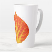 Red & Yellow Aspen Leaf #10 Milchtasse (Rechte Ecke)