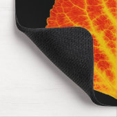 Red & Yellow Aspen Leaf #10 Mousepad (Ecke)