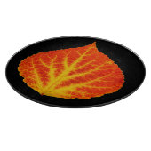 Red & Yellow Aspen Leaf #10 Schneidebrett (Ecke)
