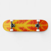 Red & Yellow Aspen Leaf #10 Skateboard (Horizontal)
