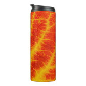 Red & Yellow Aspen Leaf #10 Thermosbecher (Nach rechts gedreht)