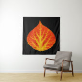 Red & Yellow Aspen Leaf #10 Wandteppich (Beispiel)