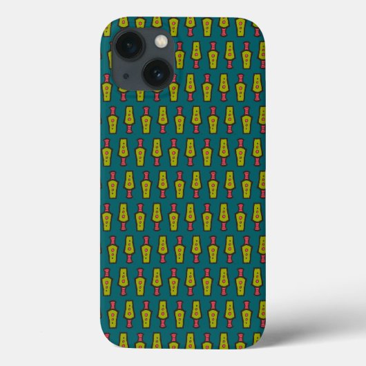 Red Yellow Black Tribal, Tee: iPad Case-Mate Fall iPhone Hülle (Rückseite)