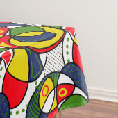 Red Yellow Blue Green Beach Ball Tischdecke (Beispiel)
