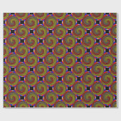 Red Yellow Blue Spiral von Kenneth Yoncich Geschenkpapier (Flach)