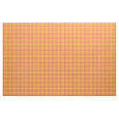 Red Yellow Checker Abstract Pattern Stoff (Yard (91,4 cm))