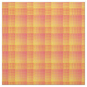 Red Yellow Checker Abstract Pattern Stoff (Muster)