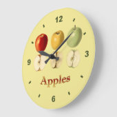 Red ~ Yellow ~ Green Apples ~ Botanische Uhr ~ (Winkel)