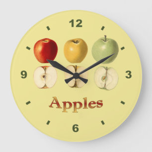 Red ~ Yellow ~ Green Apples ~ Botanische Uhr ~