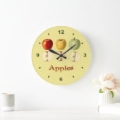 Red ~ Yellow ~ Green Apples ~ Botanische Uhr ~ (Zuhause)
