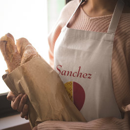 Red Yellow New Mexico Zia Hot Air Ballon Lange Schürze