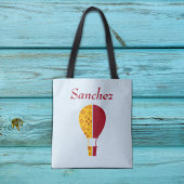 Red Yellow New Mexico Zia Hot Air Ballon Tasche