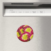 Red Yellow Primrose Magnet (In Situ (Geschirrspüler))