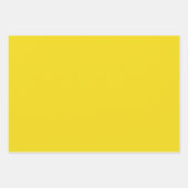 Red Yellow Star Flat Sheet Set of 3 Geschenkpapier Set (Vorderseite 2)