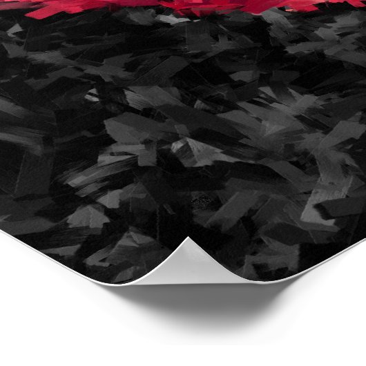 Red Yin Poster (Ecke)