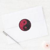 Red Yin Yang Sticker (Umschlag)