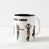 Red Zebra #1 Tasse (VorderseiteRechts)