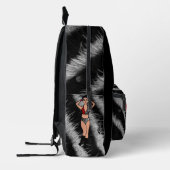 Red Zebra #2 Bedruckter Rucksack (Links)