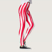 Red Zebra Print Leggings (Rechts)