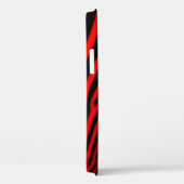 Red Zebra Stripes Case-Mate iPhone Hülle (Rückseite / Rechts)